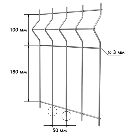 Ограждение ZINC-perimetr